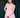 Hand-Appliqué Floral Maxi Dress - Pale Pink