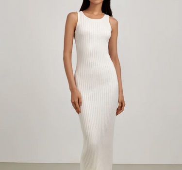 Clara High Boat Neck Maxi