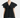 Sleeveless Cutwork Collar Blouse (Black)
