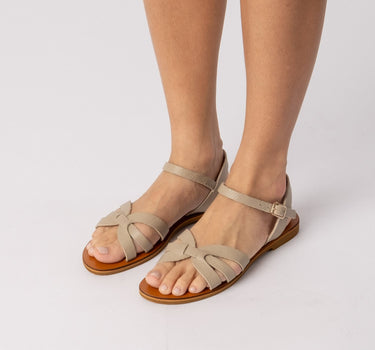 Set Free Sandals in Dark Ecru