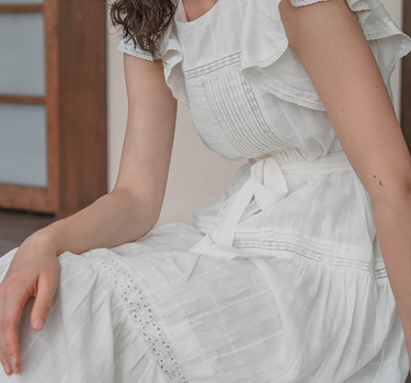 Shoji Flutter Tiered Dress