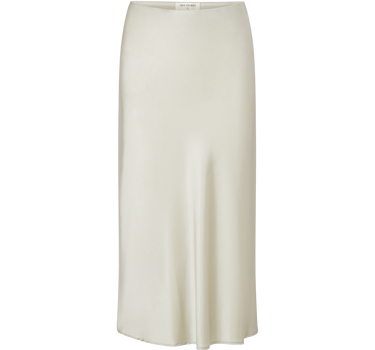 Sophie Midi Silk Slip Skirt