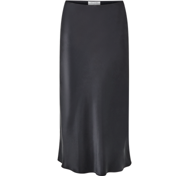 Sophie Midi Silk Slip Skirt