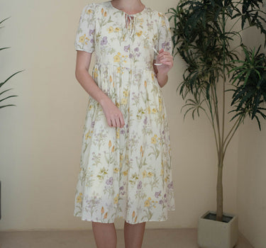 Sunvine Cotton Dress - Nature's Palette