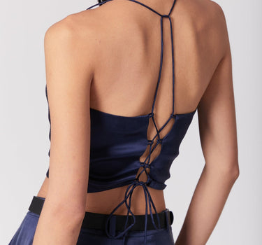 Hera Cowl Camisole | French Navy