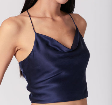 Hera Cowl Camisole | French Navy