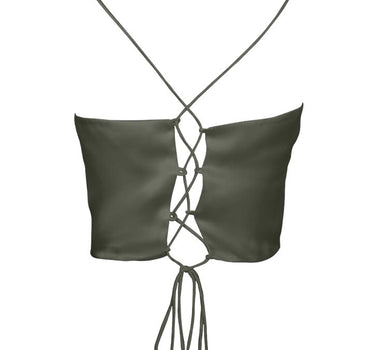 Hera Cowl Camisole | Olive Green