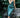 V Slip Silk Dress | Evergreen