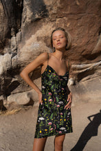 60s Mini Slip Dress | Enchanted Print