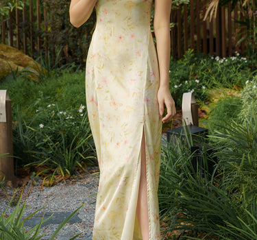 Butterfly Sky Slinky Dress