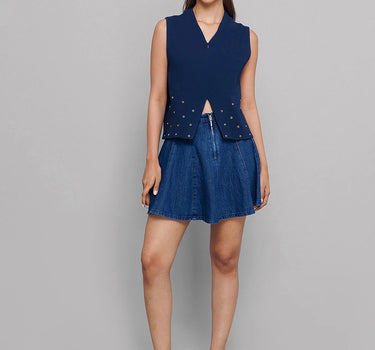 Eyelet Vest
