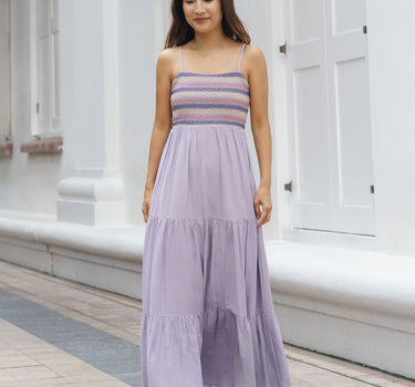Dancing Threads Embroidered Maxi Dress