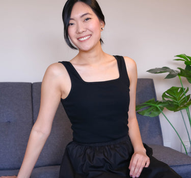Square Neck Padded Tank