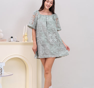Floralbook Embroidered Dress