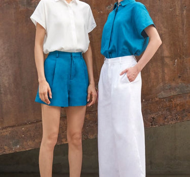 Oversized Linen Boxy Shirt