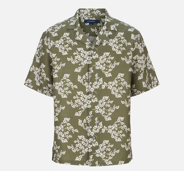 Japonism Linen Hawaiian Shirt