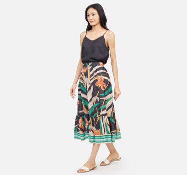 Cotton Gathered Skirt
