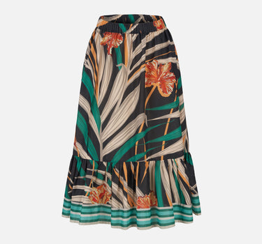 Cotton Gathered Skirt