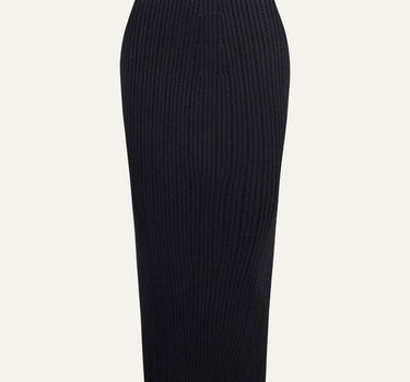 Seamless Knit Column Skirt