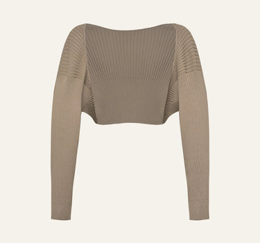 Seamless Knit Shrug Cardigan