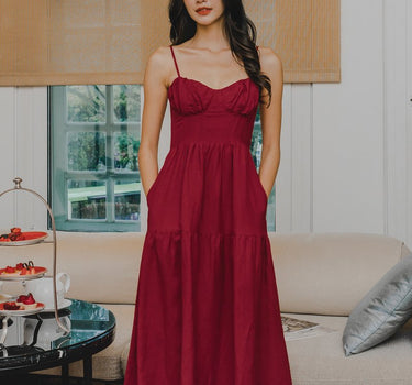 Ruby Rouge Corset Dress
