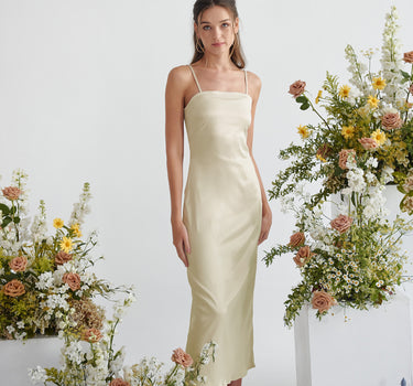 Never Too Late Slinky Dress