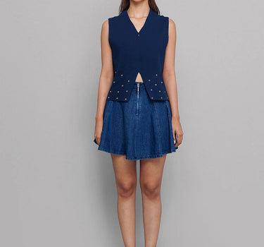 Eyelet Vest