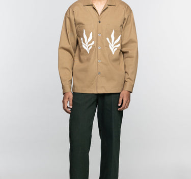 Khaki Tree Shacket
