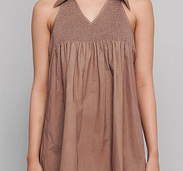 Bullet Collar Dress