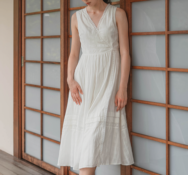 Shoji Wrap Dress