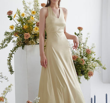 State Of Grace Halter Dress