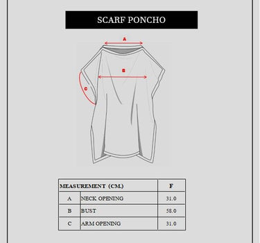 Floral Silk Twill Scarf Poncho