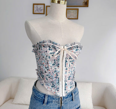 Daria Top - Bold Flowers