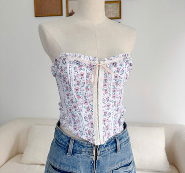 Daria Top - White Floral