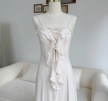 Velena Dress - Beige