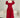 Helly Dress - Garnet Red