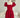 Helly Dress - Garnet Red