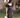 Fiona Dress - Black Polka